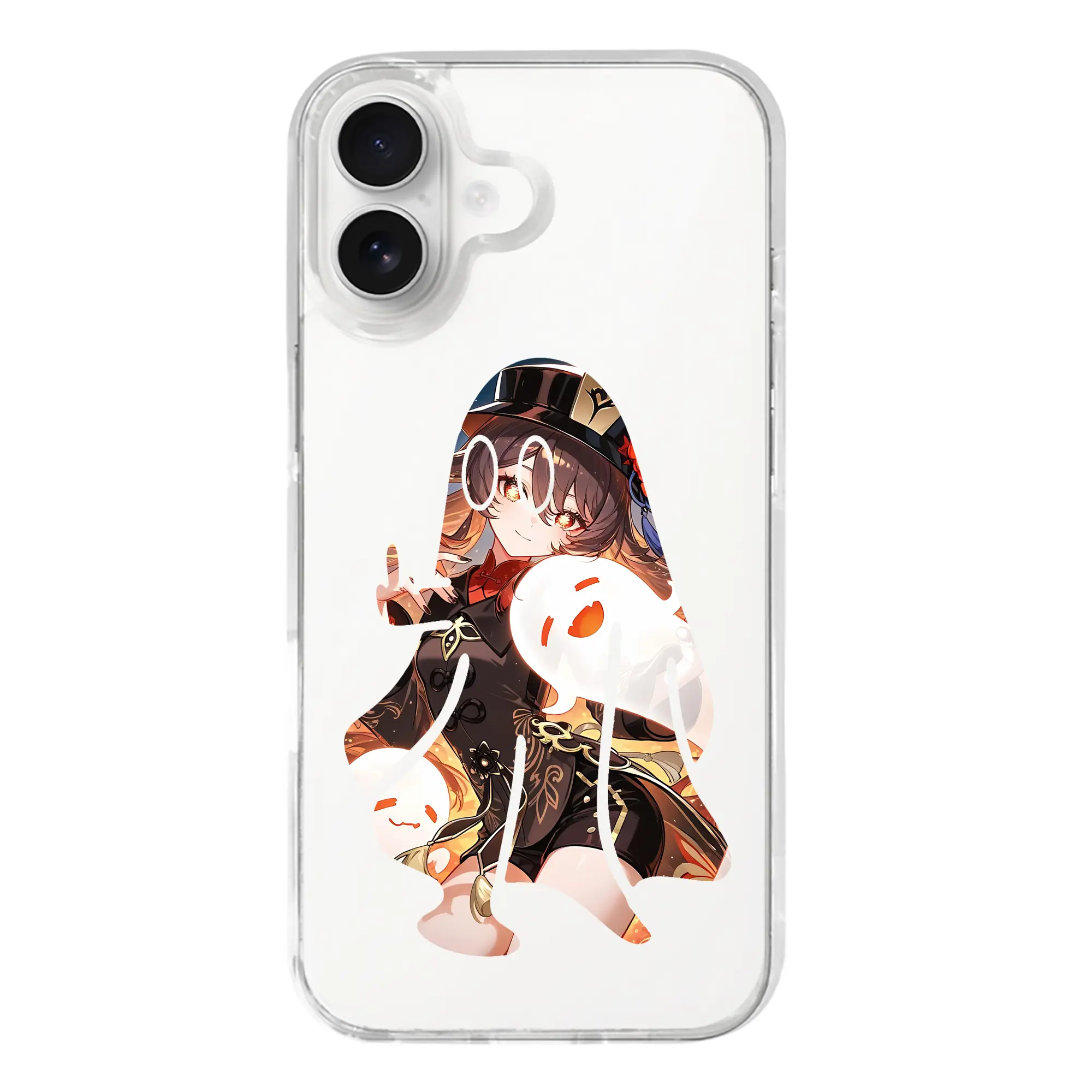 原 神 グッズ フータオ - iPhone 17シリーズ 透明スマホケース – 薄型・耐衝撃・精密フィット保護カバー